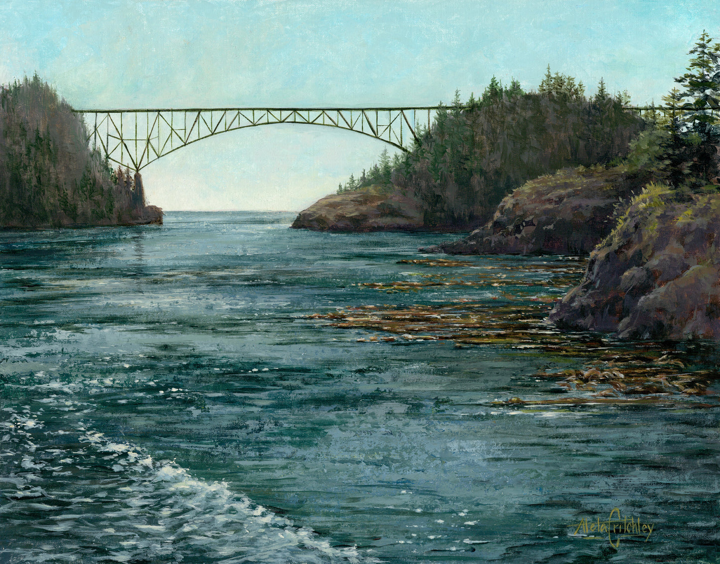 Bridge over Troubled Water Reproduction print