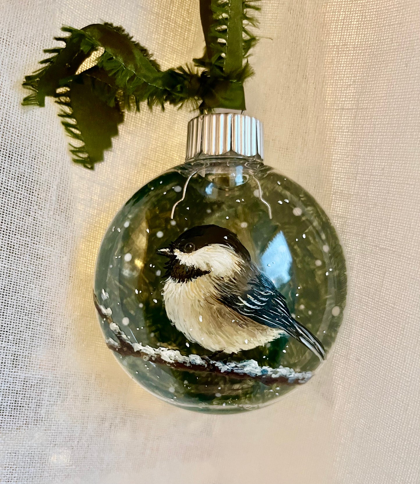 Chickadee Ornament