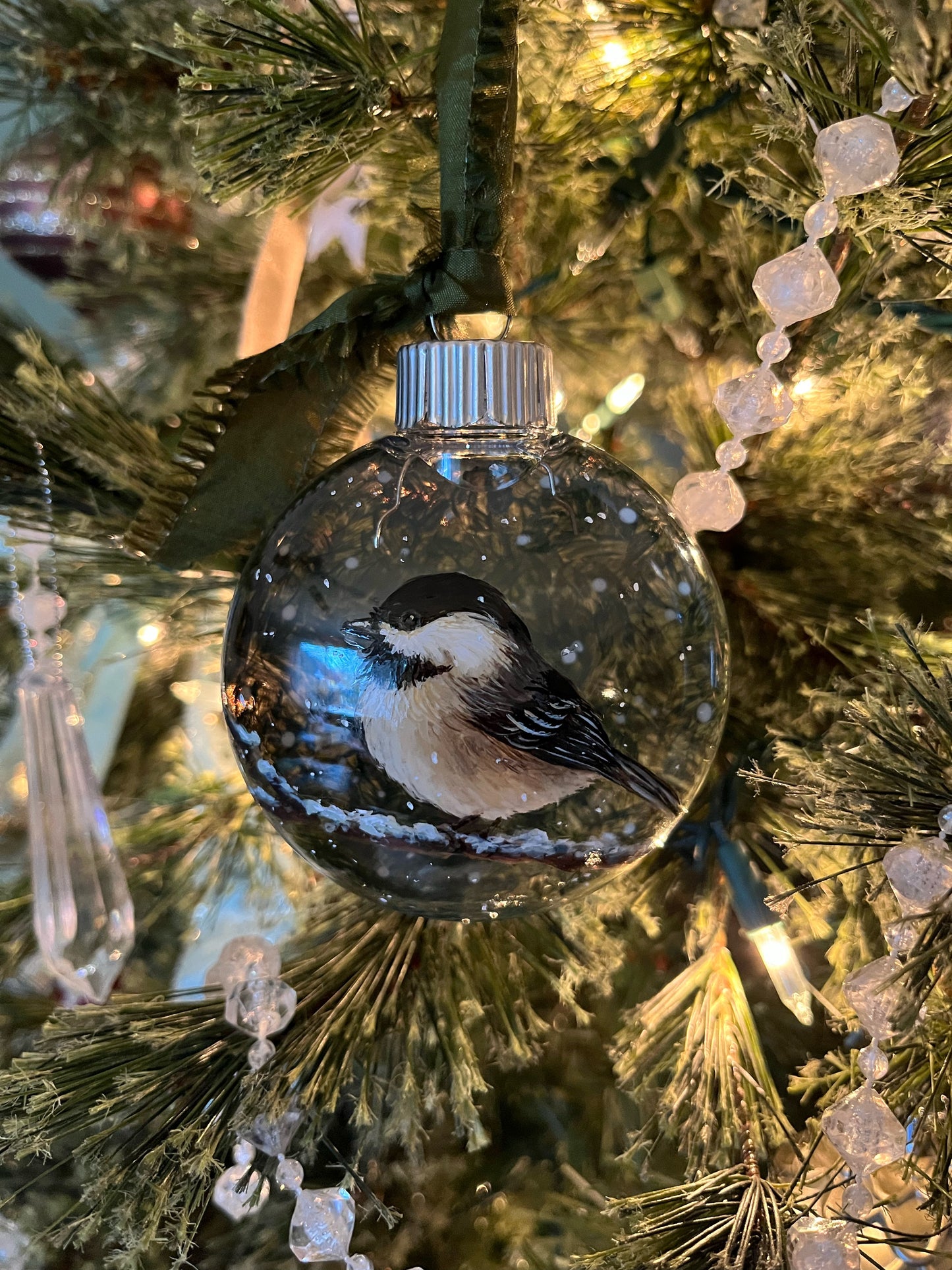 Chickadee Ornament