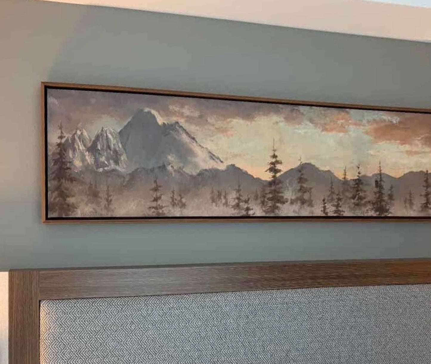 Kulshan Sunrise Canvas Reproduction